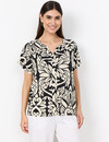 Soyaconcept Bluse Felone 1 - Black Combi