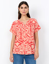 Soyaconcept Bluse Felone 1 - Salmon Combi