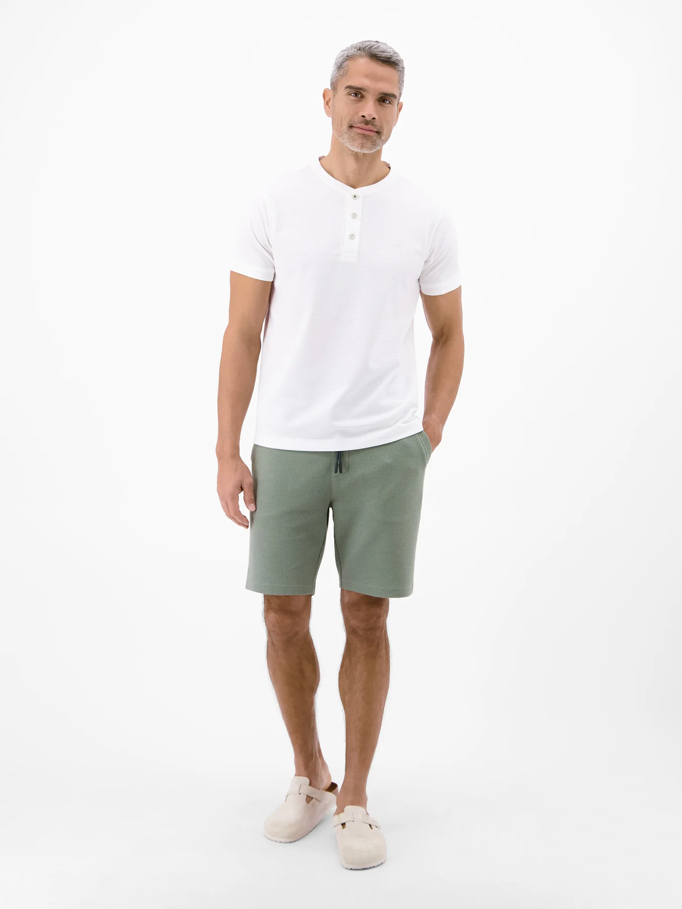 Lerros Jersey Short - Storm Grey