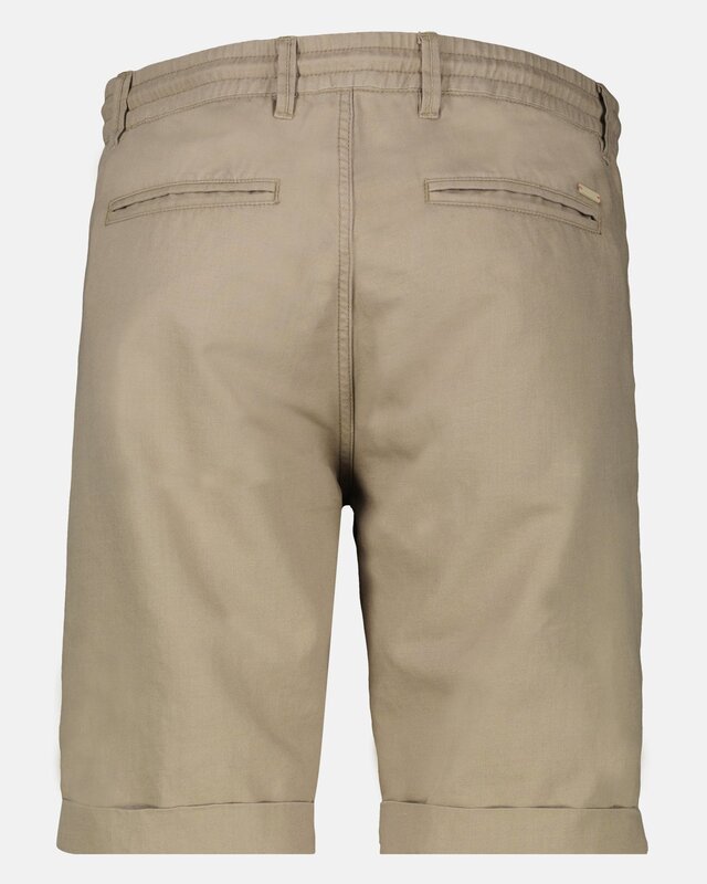 Lerros Linnenmix Chino Short - Medium Kitt