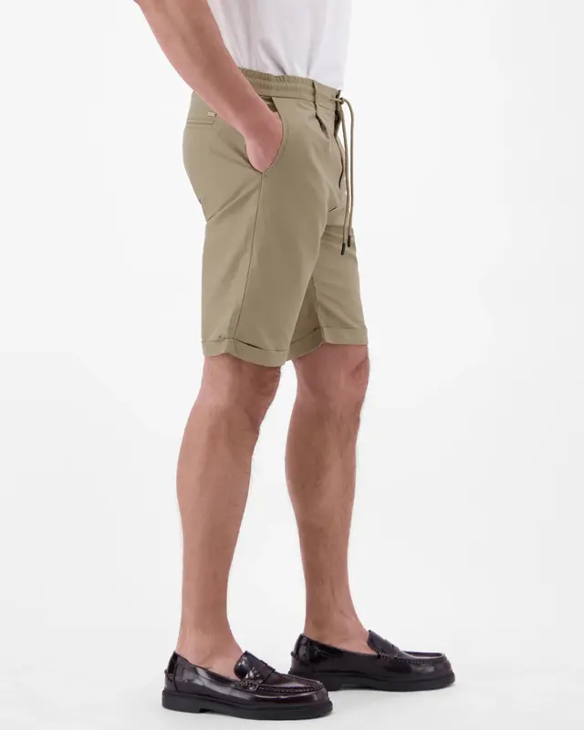 Lerros Leinenmix Chino Short - Medium Kitt