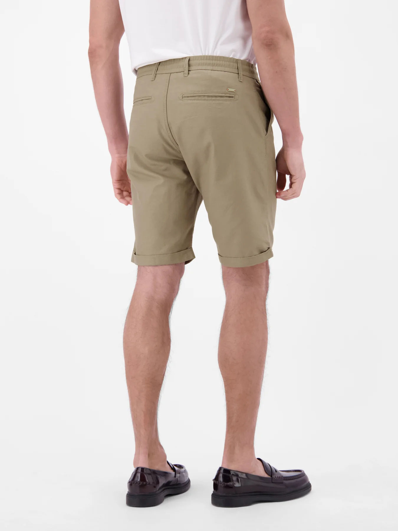 Lerros Linnenmix Chino Short - Medium Kitt