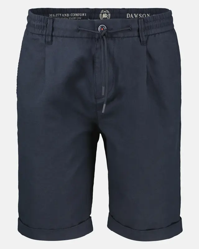 Lerros Linen Mix Chino Short - Blue Night