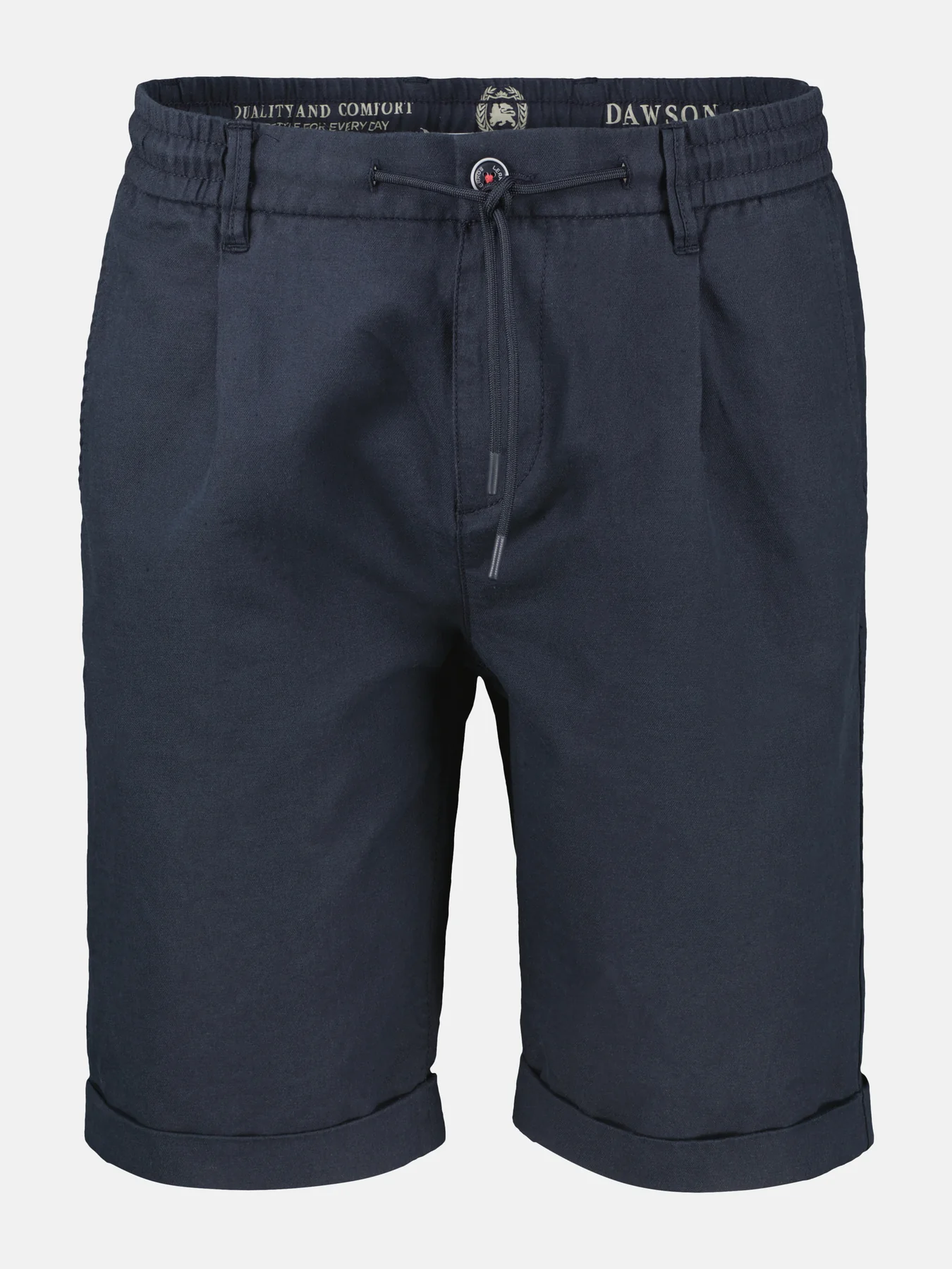 Lerros Linen Mix Chino Short - Blue Night