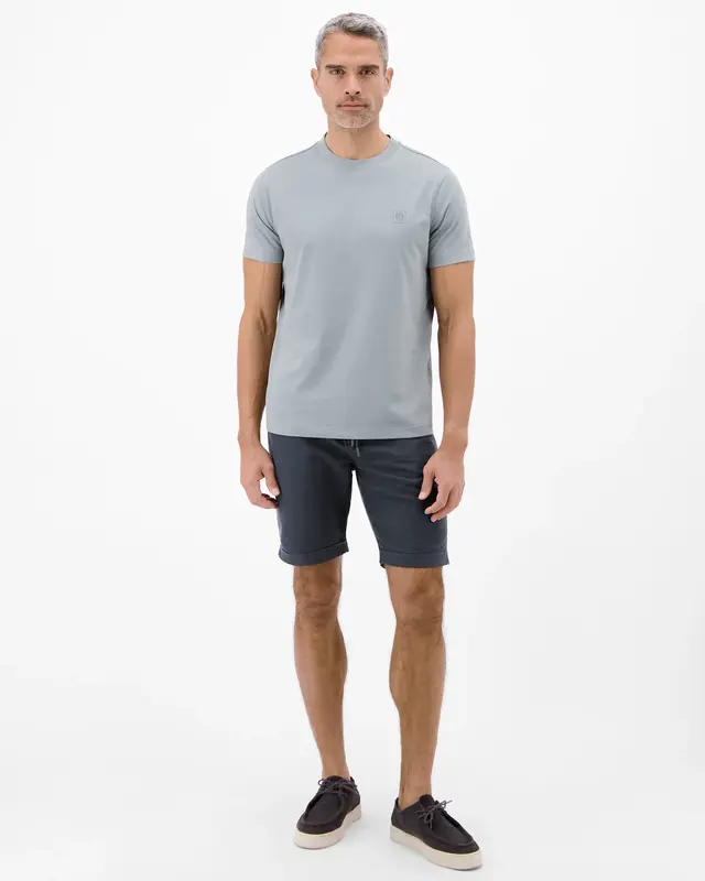 Lerros Leinenmix Chino Short - Blue Night