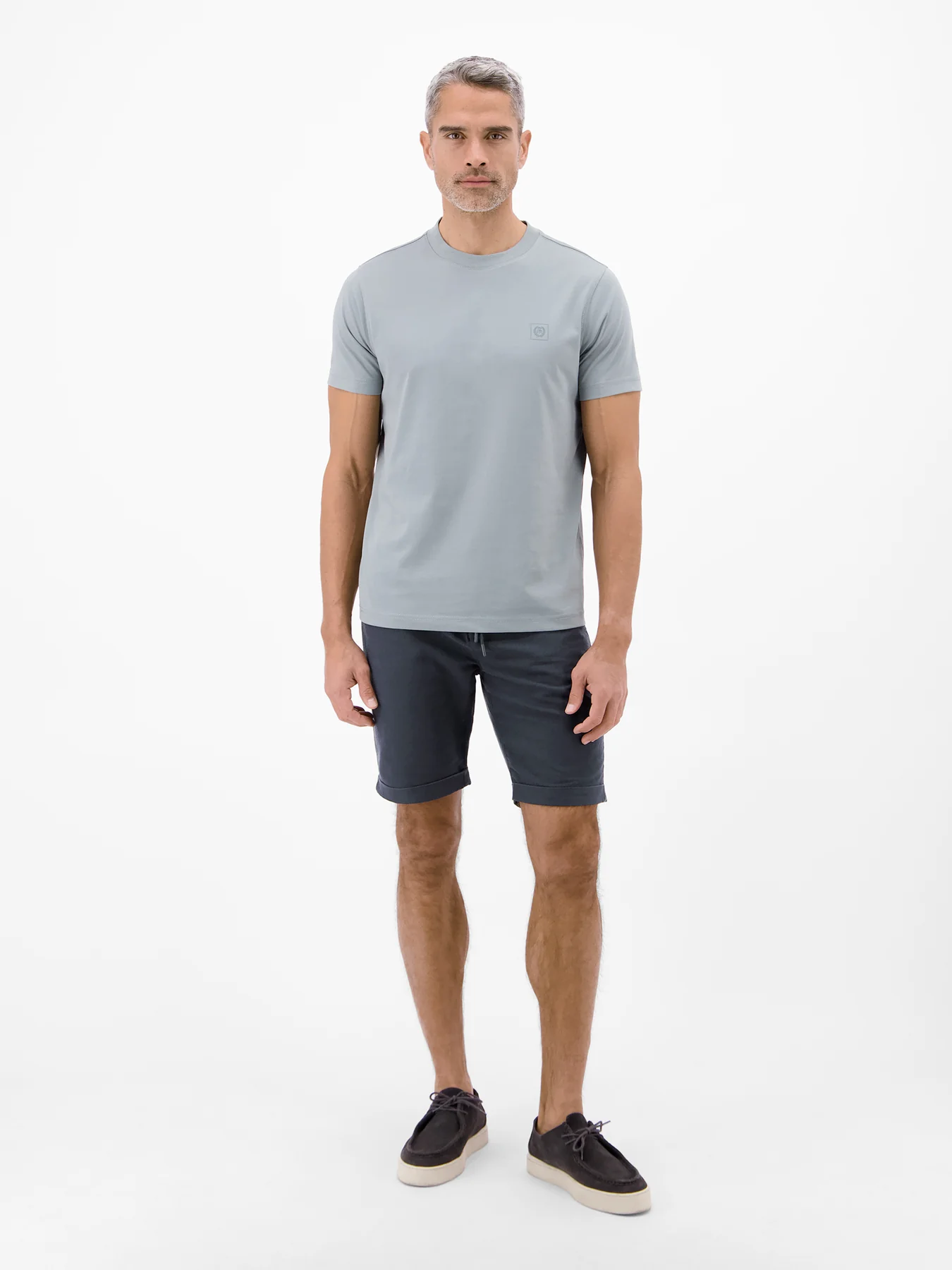 Lerros Linnenmix Chino Short - Blue Night