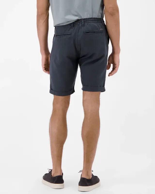 Lerros Leinenmix Chino Short - Blue Night