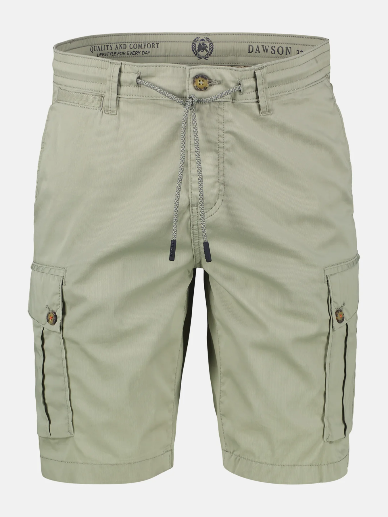 Lerros Cargo Bermuda - Tinted Grey