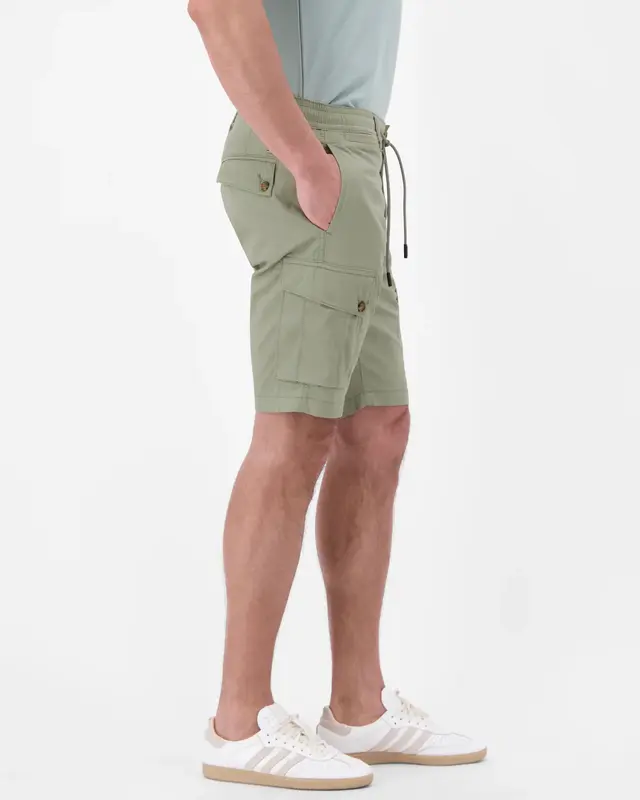 Lerros Cargo Bermuda - Tinted Grey