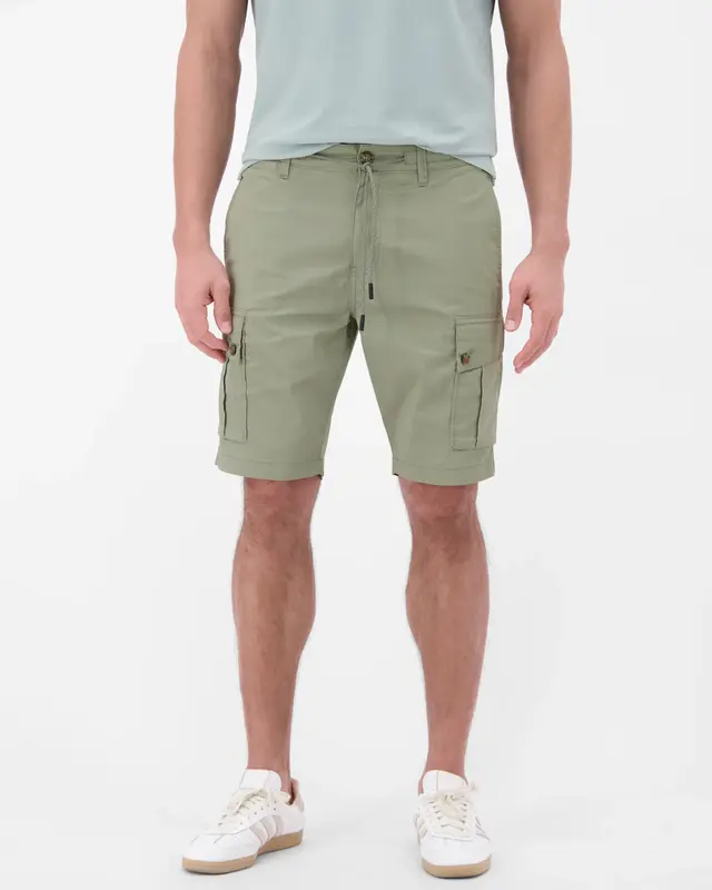 Lerros Cargo Bermuda - Tinted Grey