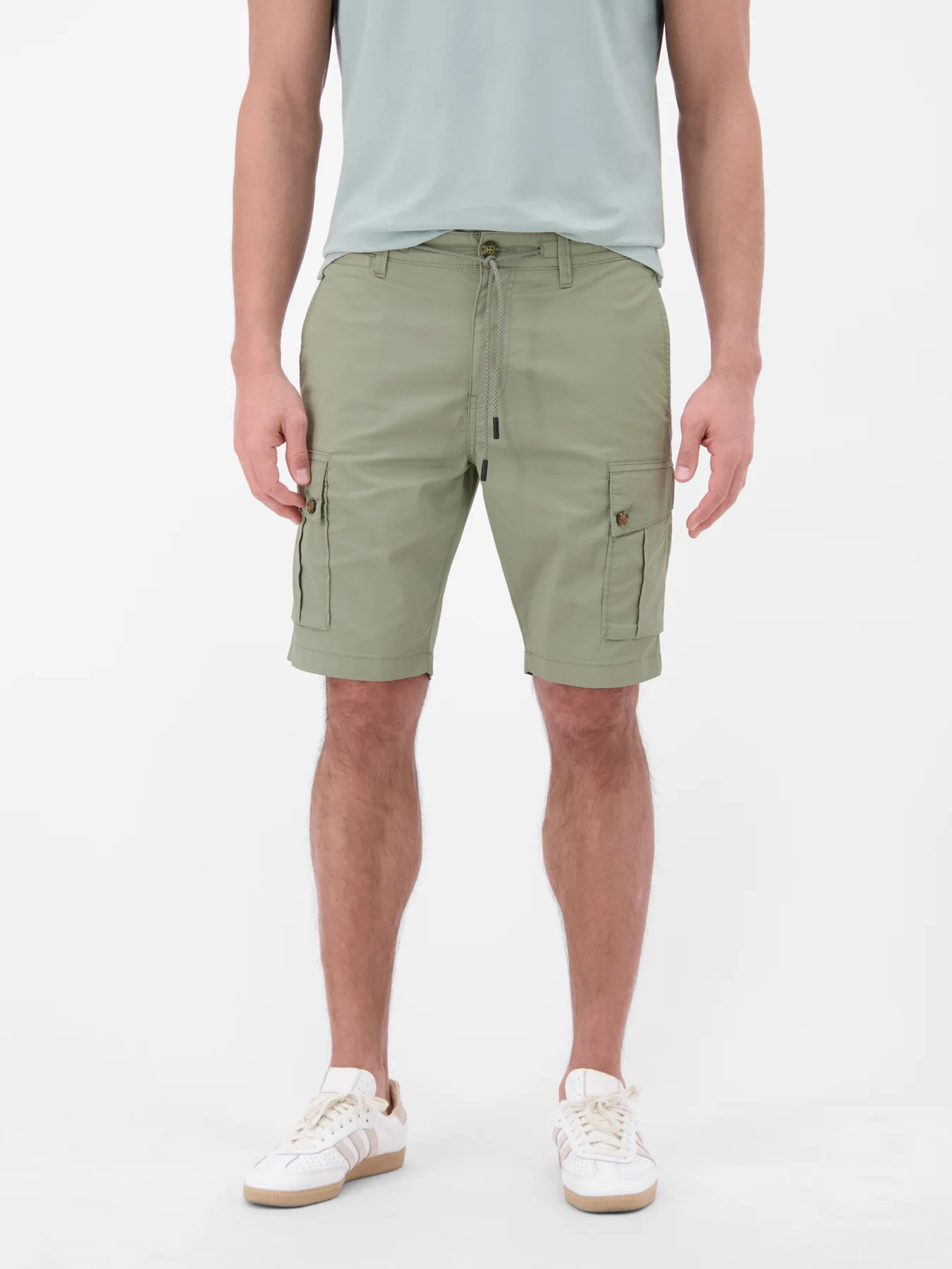 Lerros Cargo Bermuda - Tinted Grey