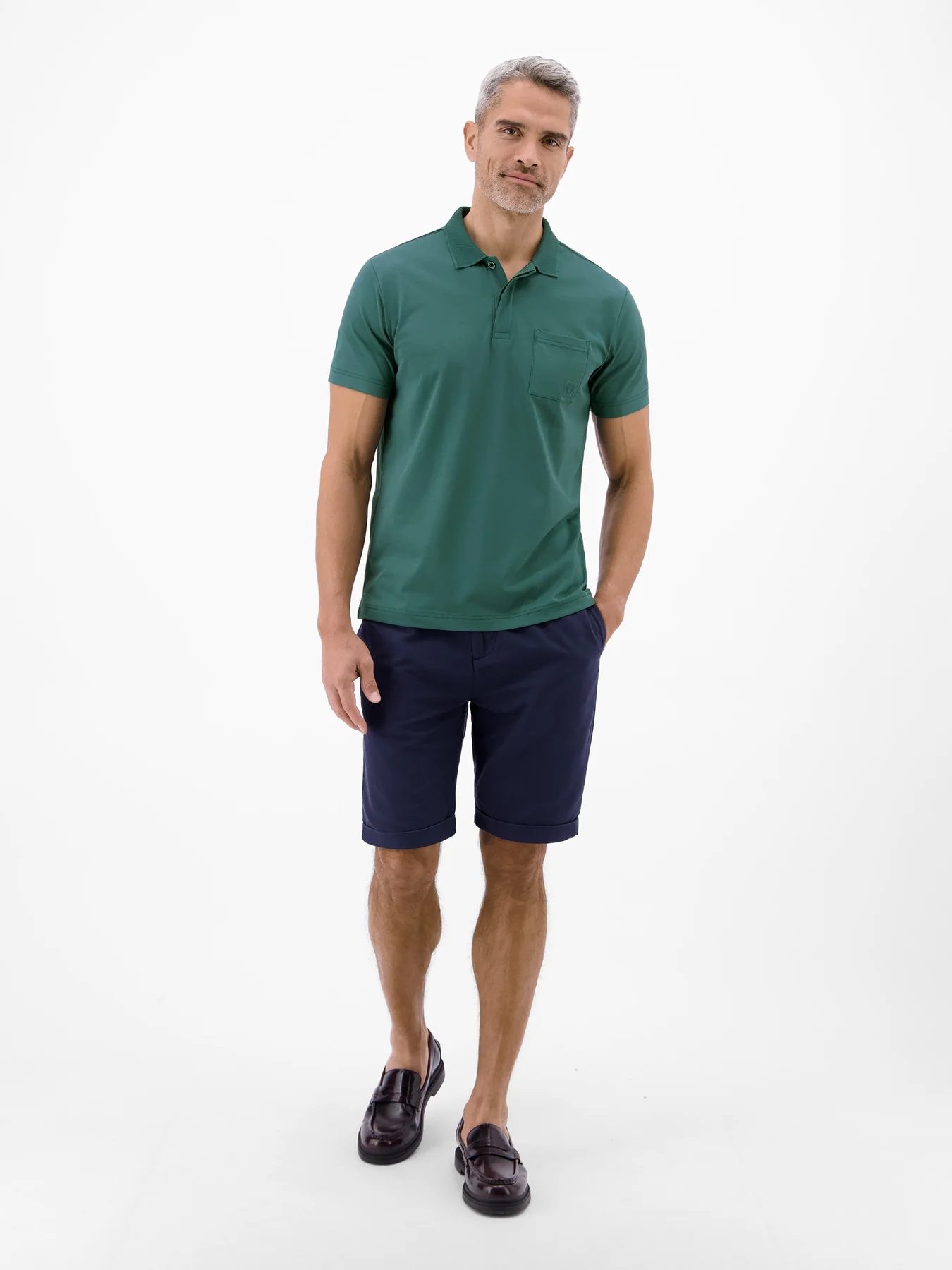 Lerros Cool & Dry Poloshirt - Soft Teal