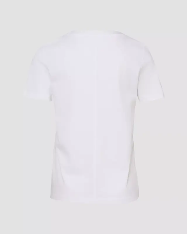 S. Oliver T-Shirt with Sequins - White