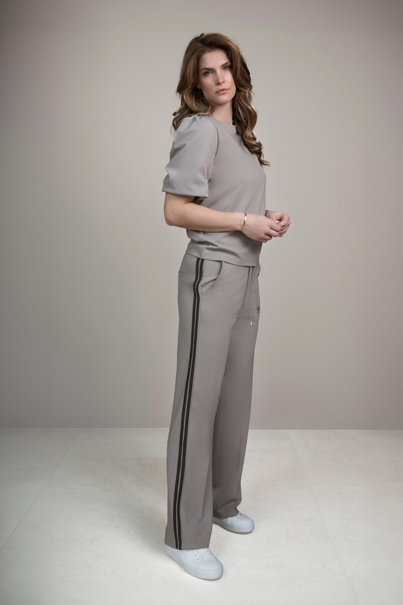 Elvira Collections Pants Izzy - Sand Striped