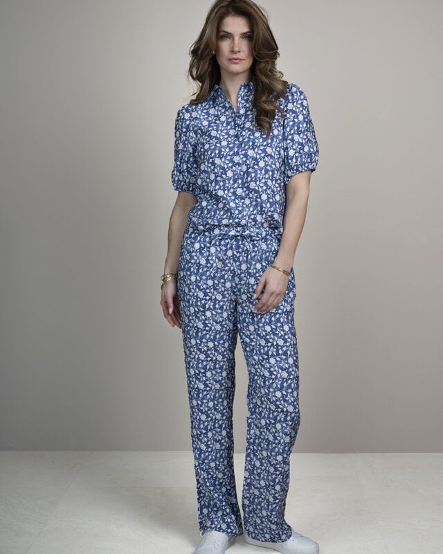 Elvira Collections Blouse Sophia - Greek Flowers