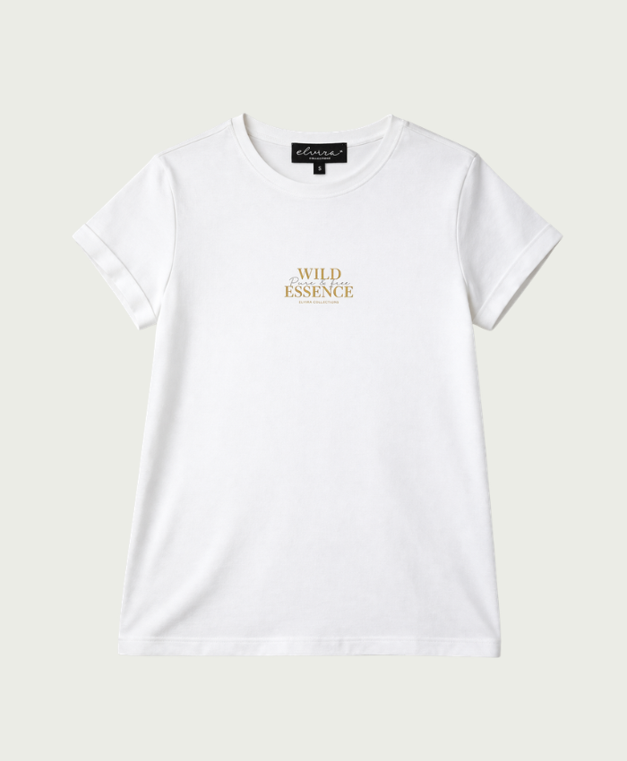Elvira Collections T-Shirt Wild Essence - Off White