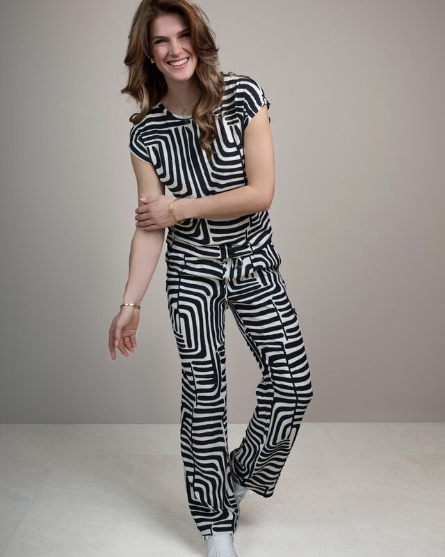 Elvira Collections Top Betty - African Zebra