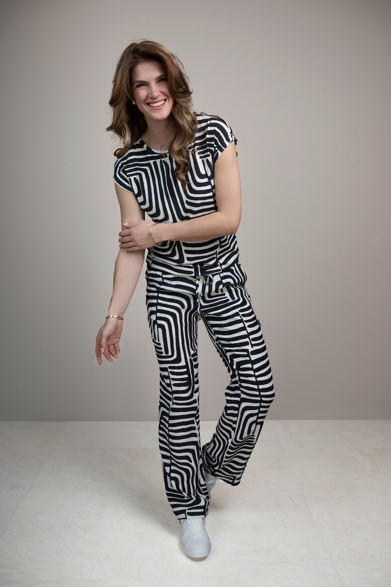 Elvira Collections Top Betty - African Zebra