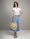 Elvira Collections Skirt Saskia - Light Blue