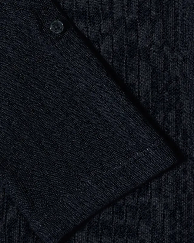 Cecil Vest Gebreide Look - Universal Blue