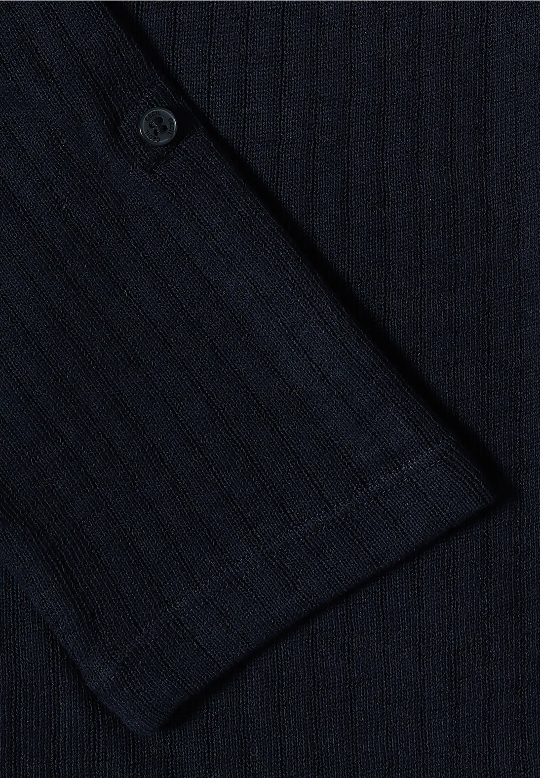 Cecil Cardigan Knit Look - Universal Blue