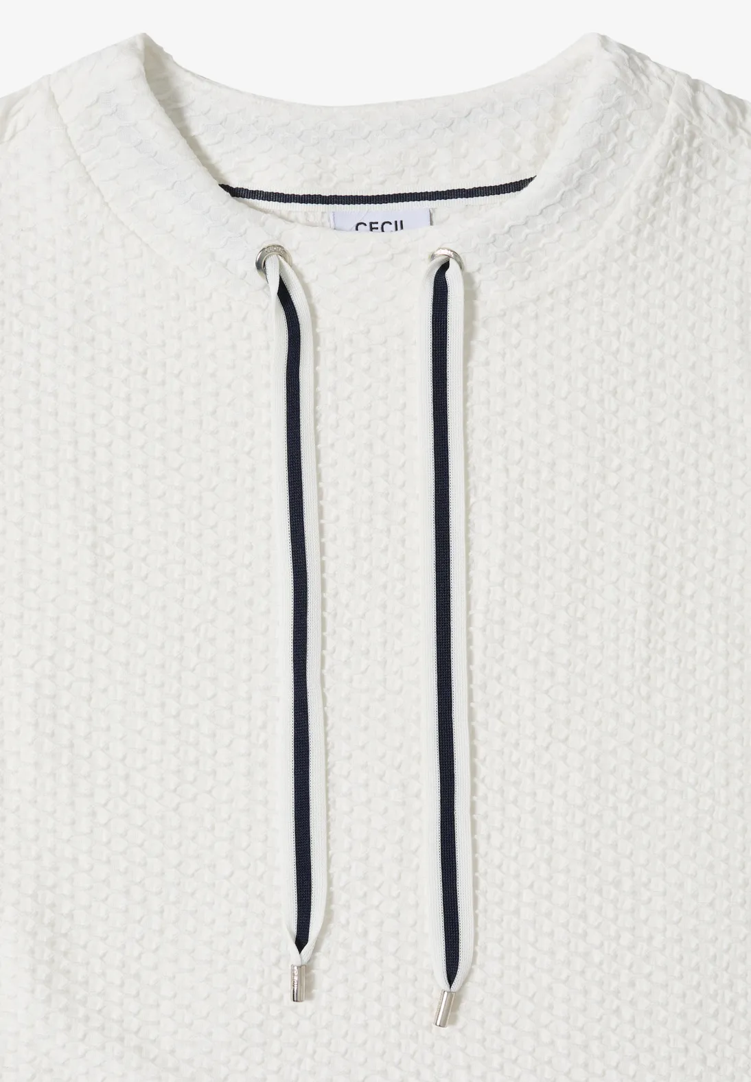 Cecil Structured Shirt - Vanilla White