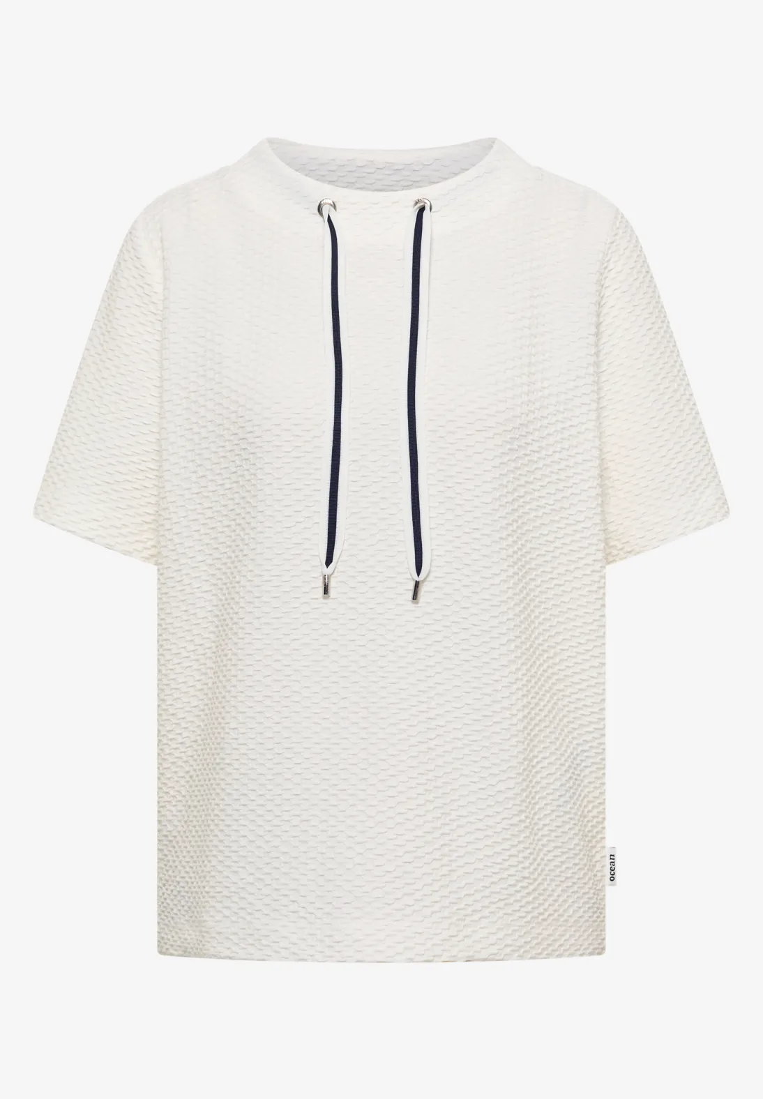 Cecil Struktur Shirt - Vanilla White