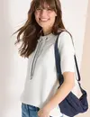 Cecil Structured Shirt - Vanilla White