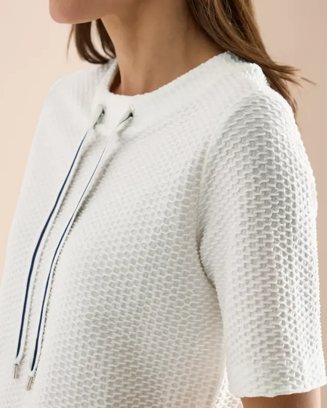 Cecil Structured Shirt - Vanilla White