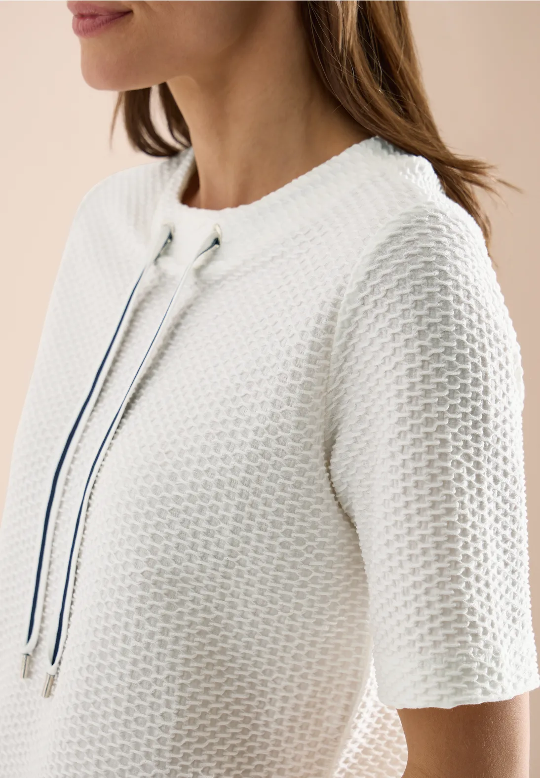 Cecil Structured Shirt - Vanilla White