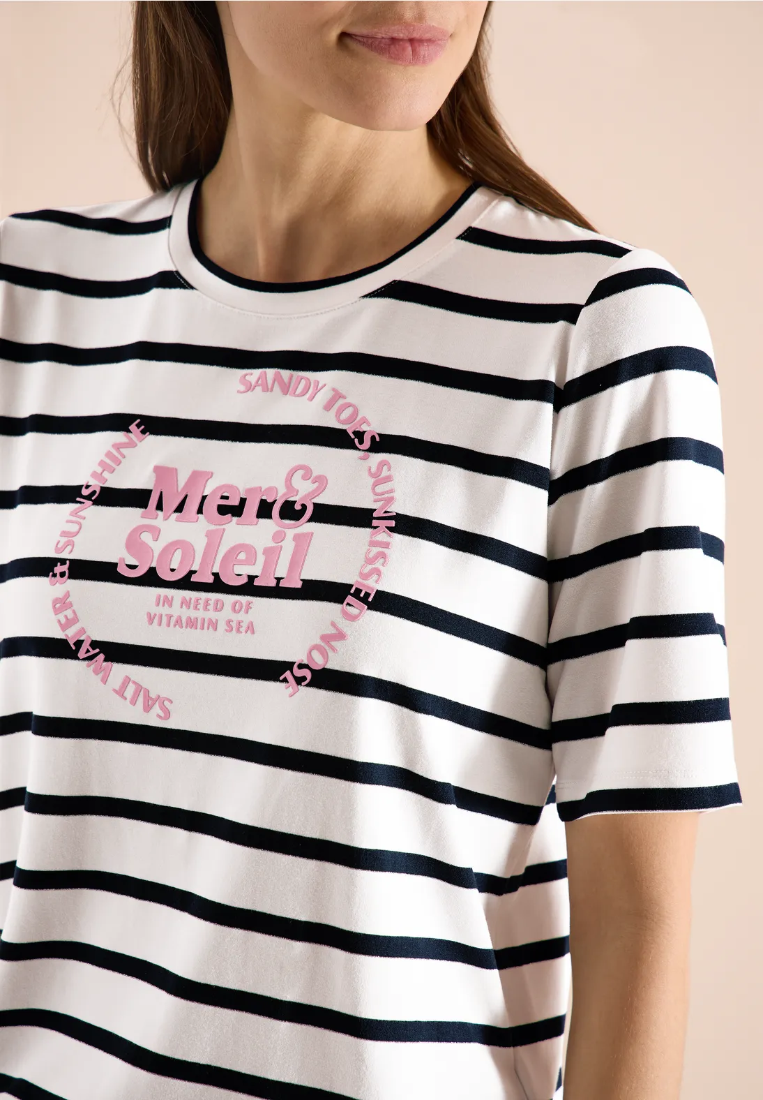 Cecil Striped Shirt - Universal Blue