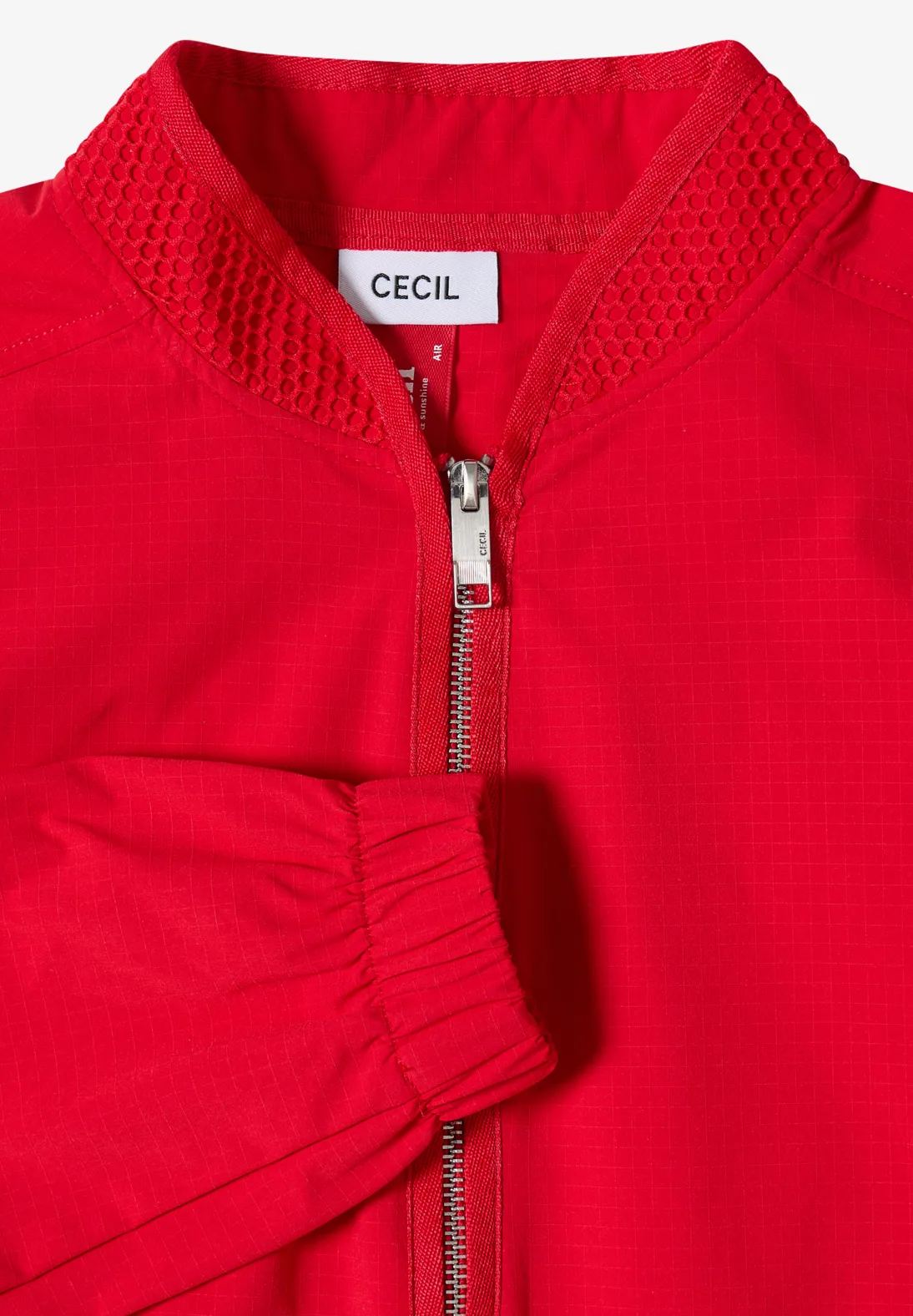 Cecil Blouson - Glazed Apple Red