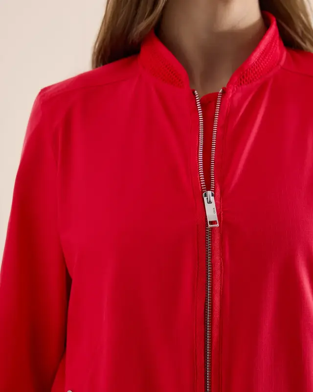 Cecil Blouson met Trekkoord - Glazed Apple Red