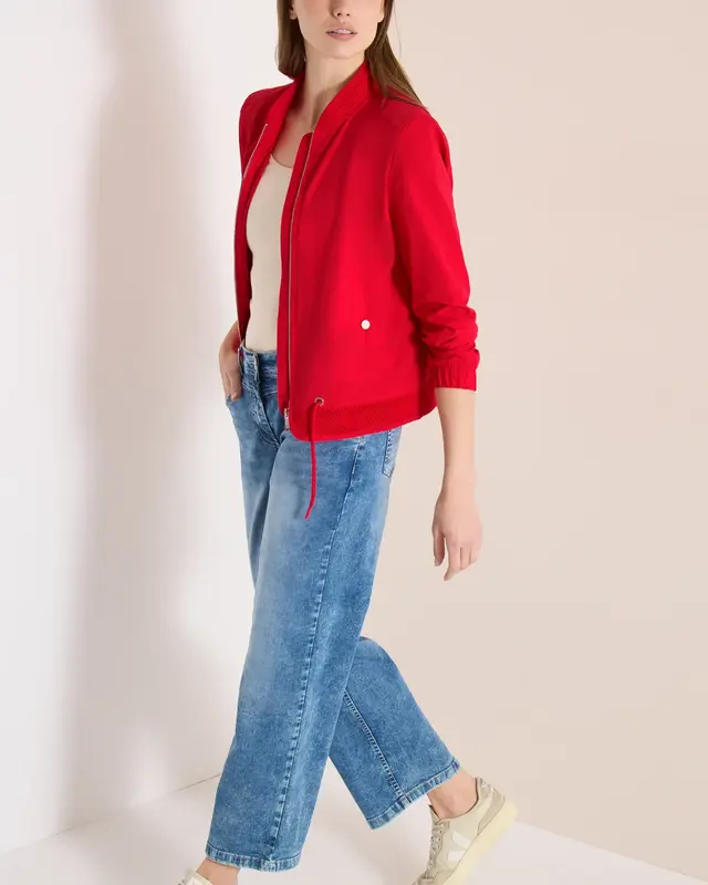 Cecil Blouson met Trekkoord - Glazed Apple Red