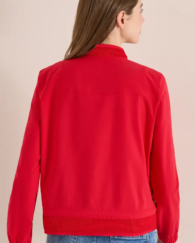 Cecil Blouson - Glazed Apple Red