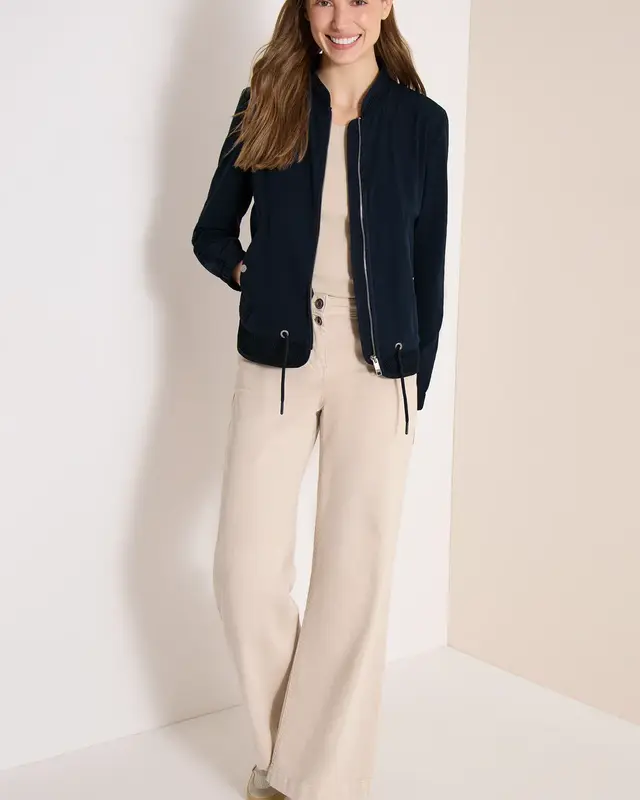 Cecil Blouson met Trekkoord - Universal Blue