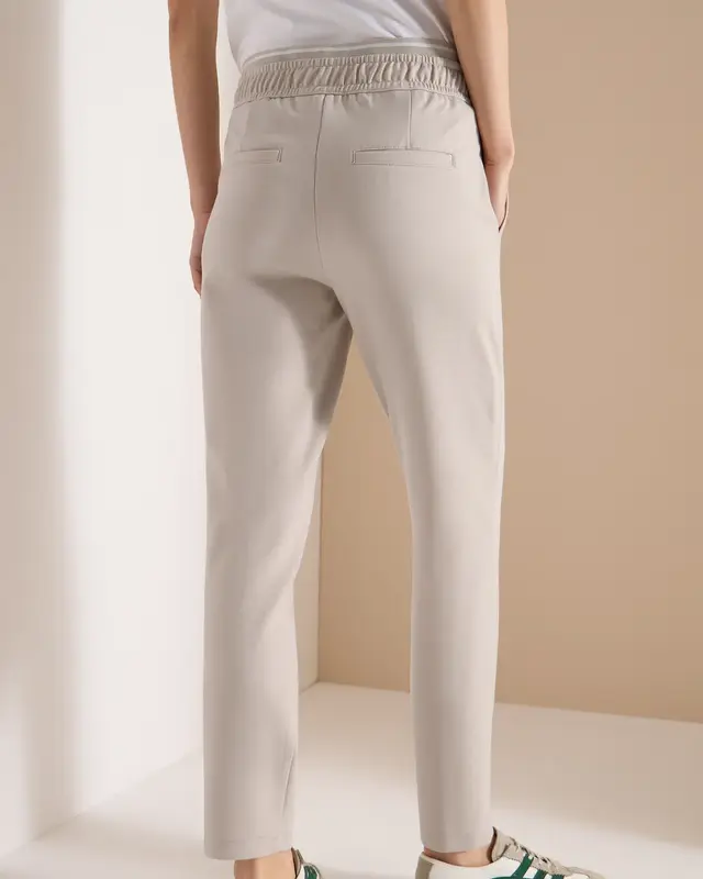 Cecil Casual Fit Pants Tracey - Grain Beige