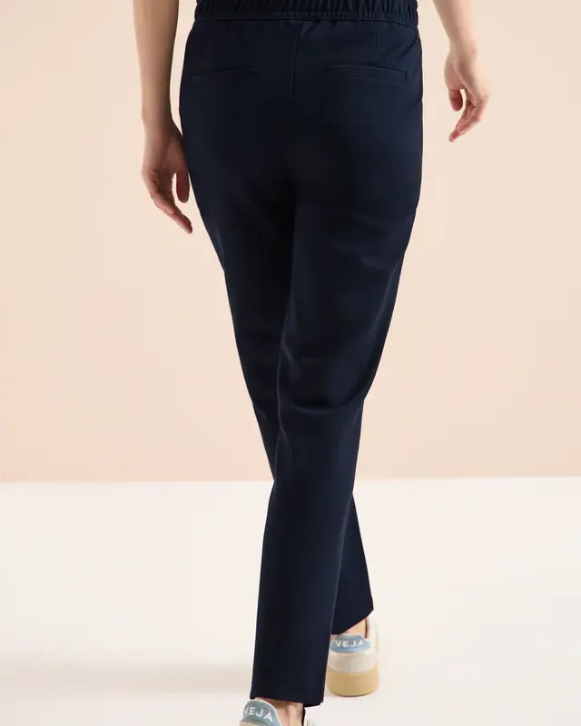 Cecil Casual Fit Pants Tracey - Universal Blue