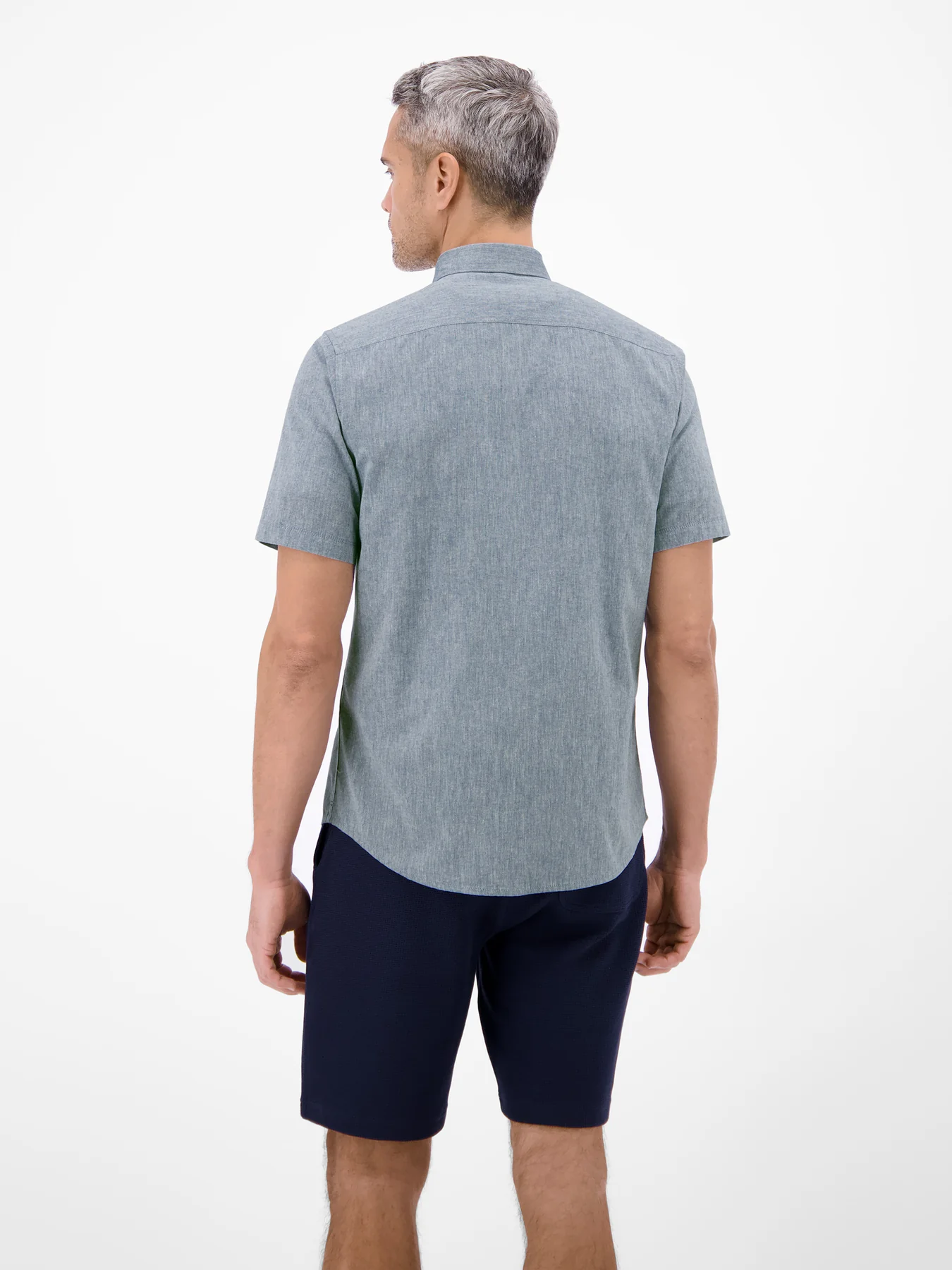 Lerros Linen Blend Shirt - True Blue