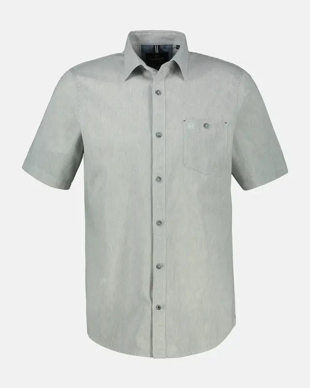 Lerros Linen Blend Shirt - Storm Grey