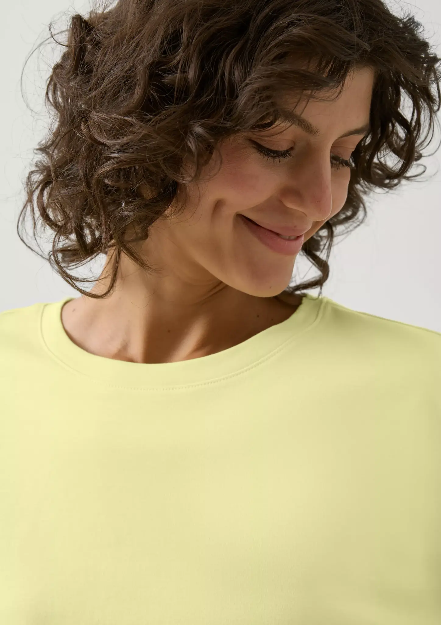 S. Oliver T-Shirt - Light Yellow