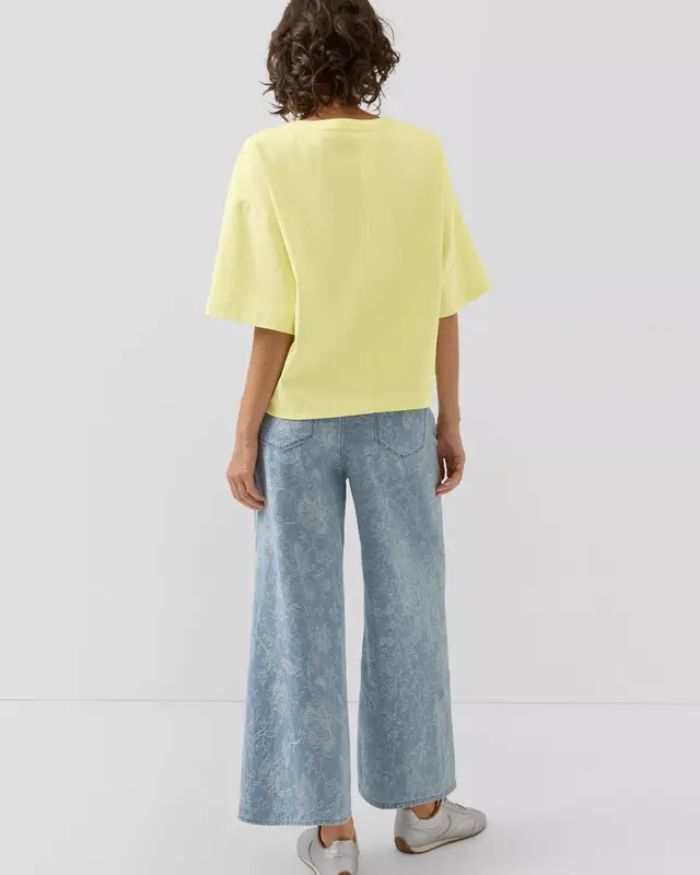 S. Oliver T-Shirt - Light Yellow