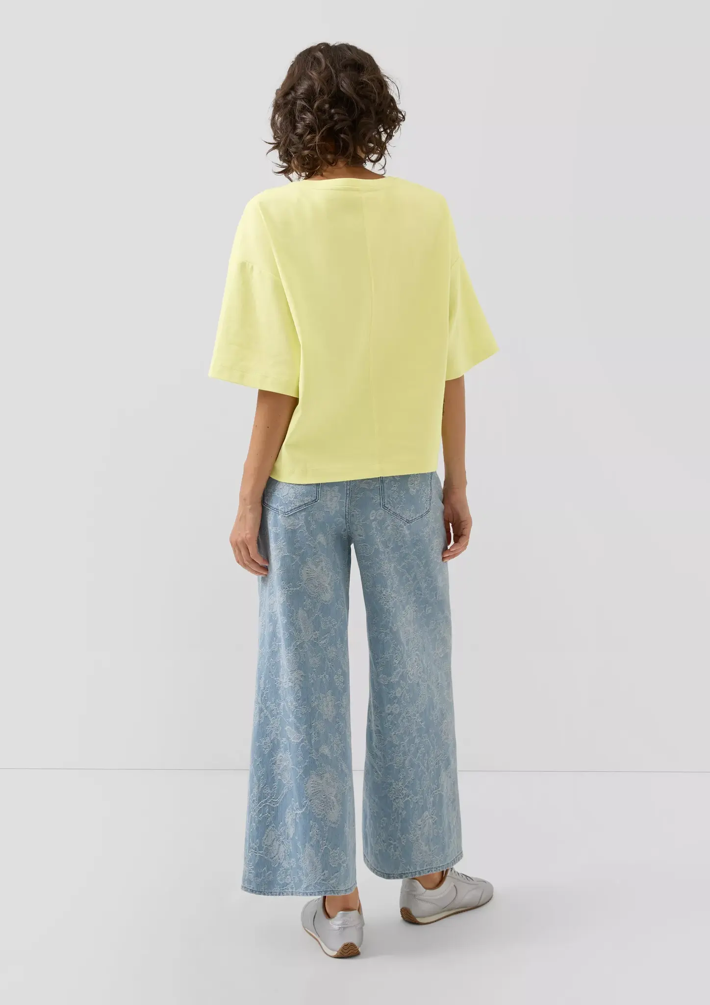 S. Oliver T-Shirt - Light Yellow