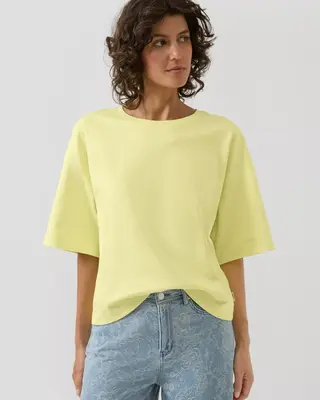 S. Oliver T-Shirt - Light Yellow