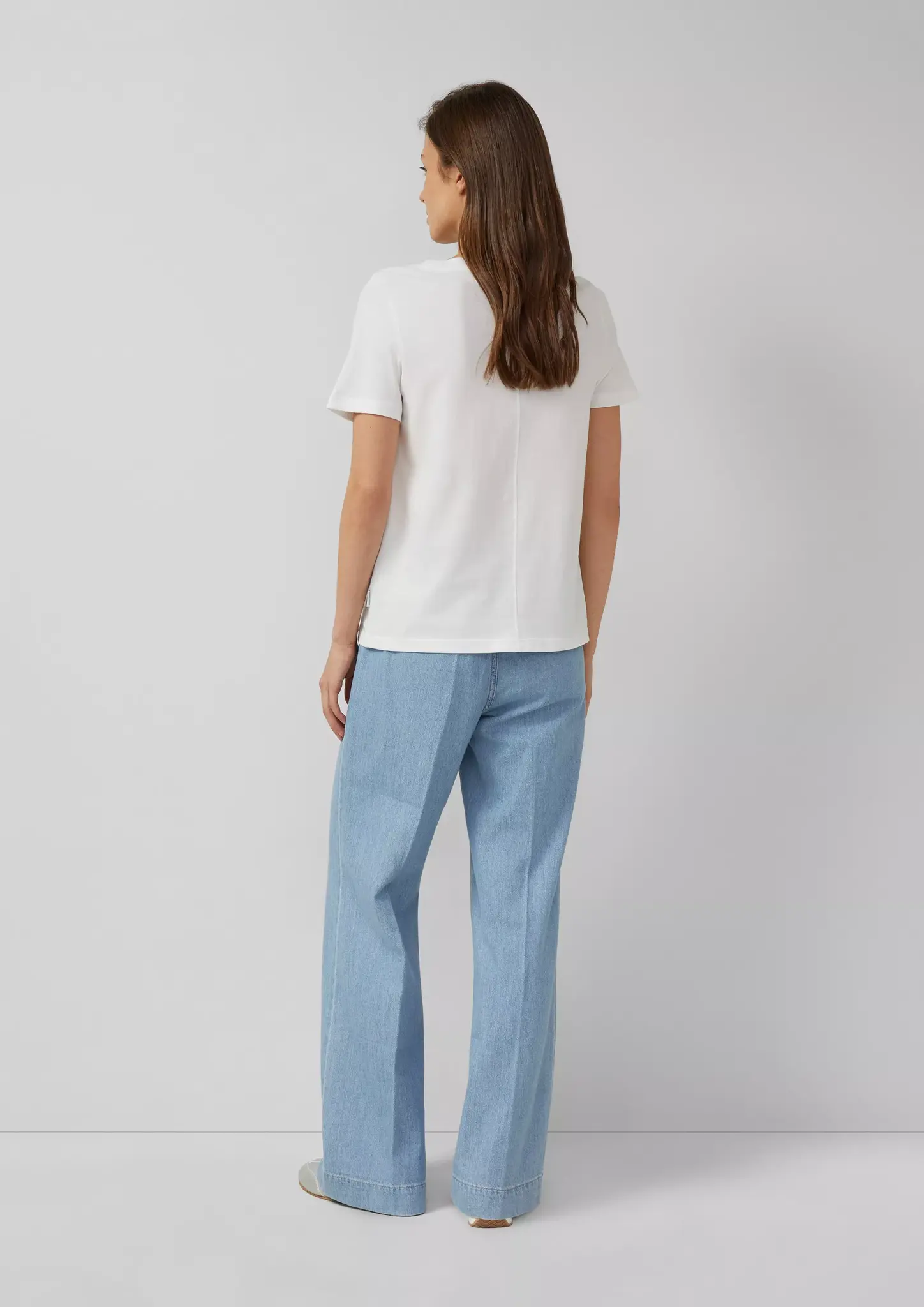 S. Oliver T-Shirt met Pailletten - White