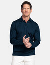 Baileys Longsleeve Polo - Dark Blue