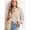 Leinenmix Bluse - Timeless Beige