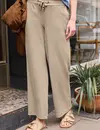 Street One Studio Wide Leg Pants - Silent Sand