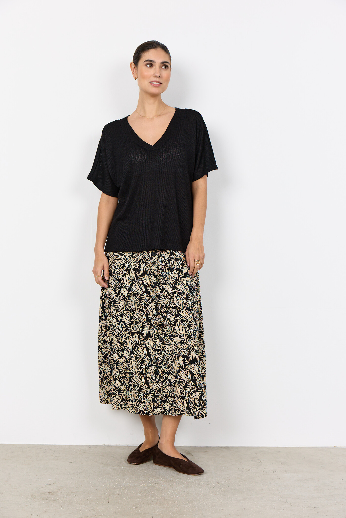 Soyaconcept T-Shirt Delia 1 - Black