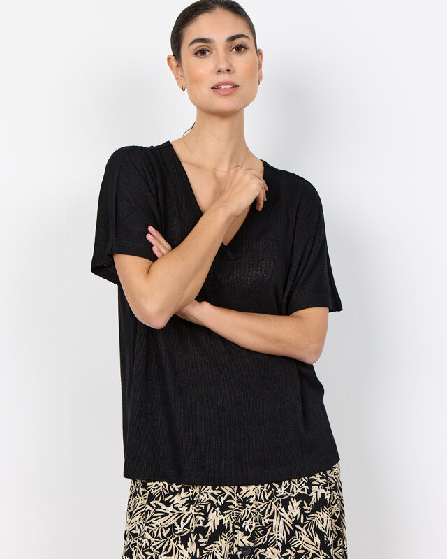 Soyaconcept T-Shirt Delia 1 - Black